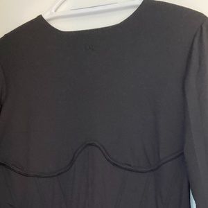 NWT Meshki Basics Corseted Long Sleeve Mini Dress